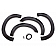 Lund International Fender Flare - Black Matte Set Of 4 - EX202S