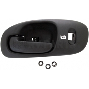 Help! By Dorman Interior Door Handle - Lever Plastic Black Single - 82088