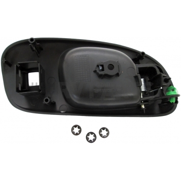 Help! By Dorman Interior Door Handle - Lever Plastic Black Single - 82088-1