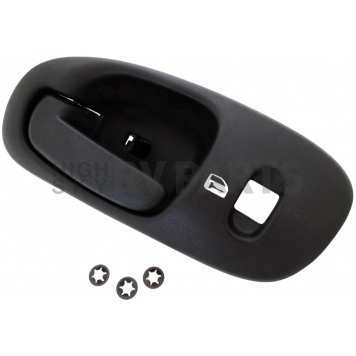Help! By Dorman Interior Door Handle - Lever Plastic Black Single - 82088-2