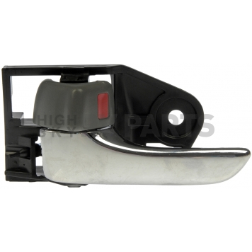 Help! By Dorman Interior Door Handle - Plastic Silver Lever With Gray Knob Single - 81278
