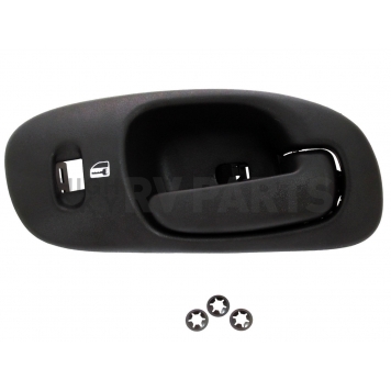 Help! By Dorman Interior Door Handle - Lever Plastic Black Single - 82089