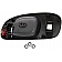 Help! By Dorman Interior Door Handle - Lever Plastic Black Single - 82089