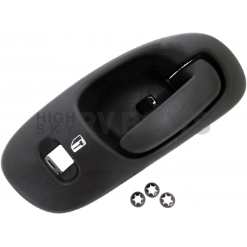 Help! By Dorman Interior Door Handle - Lever Plastic Black Single - 82089-2