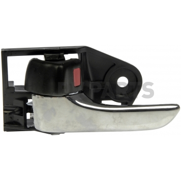 Help! By Dorman Interior Door Handle - Plastic Silver Lever With Black Knob Single - 81279