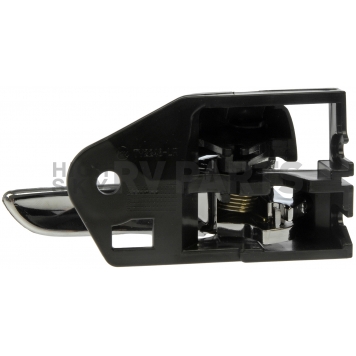 Help! By Dorman Interior Door Handle - Plastic Silver Lever With Black Knob Single - 81279-1