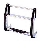 Go Rhino Safety Division Grille Guard - Chrome Plated Steel - 3371C