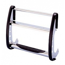 Go Rhino Safety Division Grille Guard - Chrome Plated Steel - 3371C