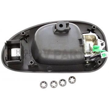 Help! By Dorman Interior Door Handle - Lever Carbon Fiber Housing With Plastic Lever Single - 82090-1