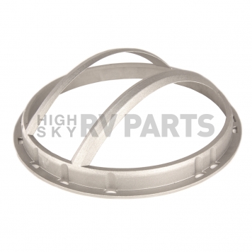 Rugged Ridge Headlight Guard Pivotal Euro Aluminum Silver Set Of 2 - 1123014-1