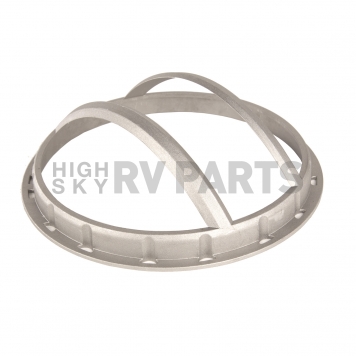 Rugged Ridge Headlight Guard Pivotal Euro Aluminum Silver Set Of 2 - 1123014-2