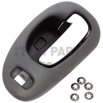 Help! By Dorman Interior Door Handle - Lever Carbon Fiber Housing With Plastic Lever Single - 82091-2