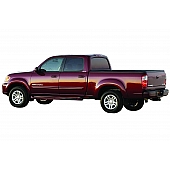 Roll-N-Lock Tonneau Cover Soft Manual Retractable Black Matte Vinyl - LG565M