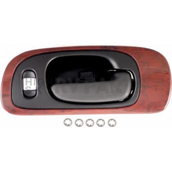 Help! By Dorman Interior Door Handle - Lever Carbon Fiber Housing With Plastic Lever Single - 82092