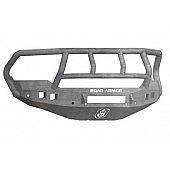 Road Armor Bumper Stealth Titan II 1-Piece Design Steel Natural - 413F2ZNW