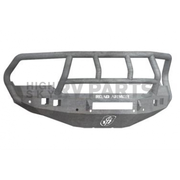 Road Armor Bumper Stealth Titan II 1-Piece Design Steel Natural - 413F2ZNW