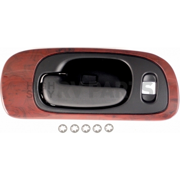 Help! By Dorman Interior Door Handle - Lever Carbon Fiber Housing With Plastic Lever Single - 82093