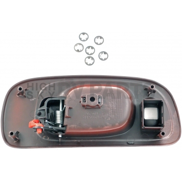 Help! By Dorman Interior Door Handle - Lever Carbon Fiber Housing With Plastic Lever Single - 82093-1
