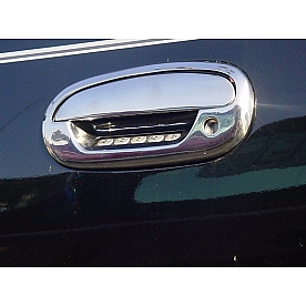 TFP (International Trim) Exterior Door Handle Cover - Silver Stainless Steel - 460KE