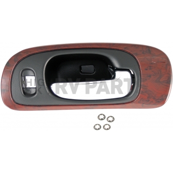 Help! By Dorman Interior Door Handle - Lever Carbon Fiber Housing With Plastic Lever Single - 82095