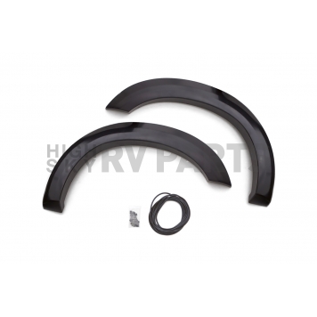 Lund International Fender Flare - Black Matte Set Of 2 - EX202TA