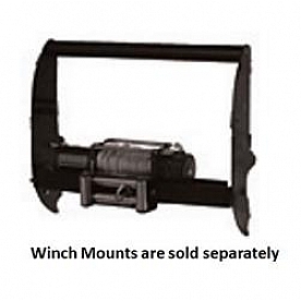 Go Industries Grille Guard - Black Matte Powder Coated Steel - 33610B