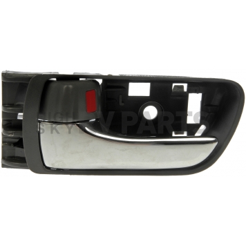 Help! By Dorman Interior Door Handle - Plastic Silver Lever With Gray Housing Single - 81285