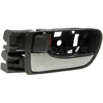 Help! By Dorman Interior Door Handle - Plastic Silver Lever With Gray Housing Single - 81285-2