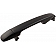 Help! By Dorman Exterior Door Handle - Plastic Black Single - 79805