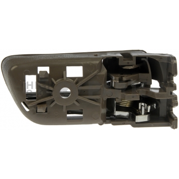 Help! By Dorman Interior Door Handle - Plastic Silver Lever With Brown Housing Single - 81286-1