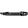 Help! By Dorman Exterior Door Handle - Plastic Black Single - 79806