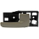 Help! By Dorman Interior Door Handle - Lever Plastic Gray Single - 81287