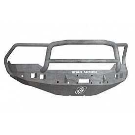 Road Armor Bumper Stealth Lonestar 1-Piece Design Steel Natural - 413F5Z