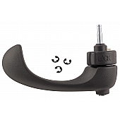 Help! By Dorman Interior Door Handle - Lever Plastic Black Single - 82099