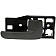 Help! By Dorman Interior Door Handle - Lever Plastic Dark Gray Single - 81288