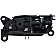 Help! By Dorman Interior Door Handle - Plastic Black Housing With Silver Lever Single - 79807