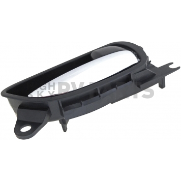 Help! By Dorman Interior Door Handle - Plastic Black Housing With Silver Lever Single - 79807-2