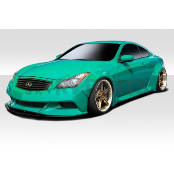 Extreme Dimensions Fender Flare - Black Fiberglass Reinforced Plastic Matte Set Of 4 - 113665