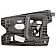 Help! By Dorman Interior Door Handle - Lever Plastic Black Single - 82106
