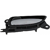 Help! By Dorman Interior Door Handle - Plastic Black Housing With Silver Lever Single - 79808