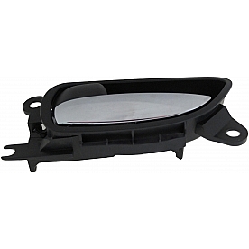 Help! By Dorman Interior Door Handle - Plastic Black Housing With Silver Lever Single - 79808