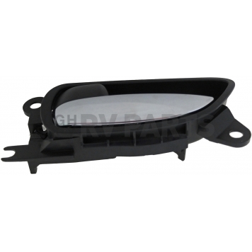 Help! By Dorman Interior Door Handle - Plastic Black Housing With Silver Lever Single - 79808