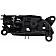 Help! By Dorman Interior Door Handle - Plastic Black Housing With Silver Lever Single - 79808