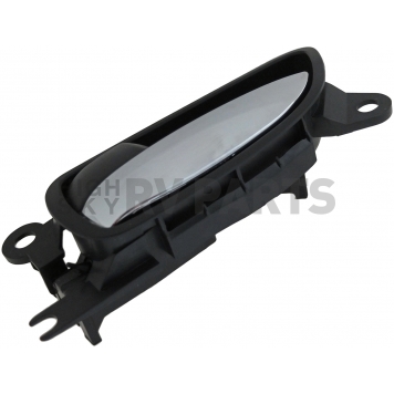 Help! By Dorman Interior Door Handle - Plastic Black Housing With Silver Lever Single - 79808-2