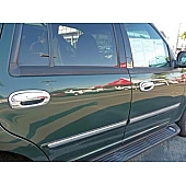 TFP (International Trim) Exterior Door Handle Cover - Silver Stainless Steel - 461KE