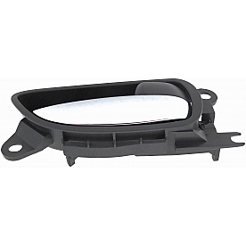 Help! By Dorman Interior Door Handle - Lever Plastic Gray Housing With Silver Lever Single - 79809