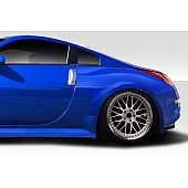 Extreme Dimensions Fender Flare - Black Fiberglass Reinforced Plastic Matte Set Of 4 - 113840