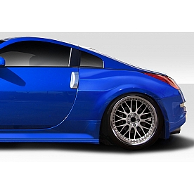 Extreme Dimensions Fender Flare - Black Fiberglass Reinforced Plastic Matte Set Of 4 - 113840