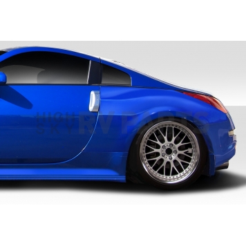 Extreme Dimensions Fender Flare - Black Fiberglass Reinforced Plastic Matte Set Of 4 - 113840