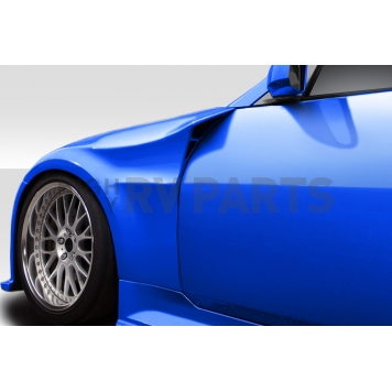 Extreme Dimensions Fender Flare - Black Fiberglass Reinforced Plastic Matte Set Of 4 - 113840-2